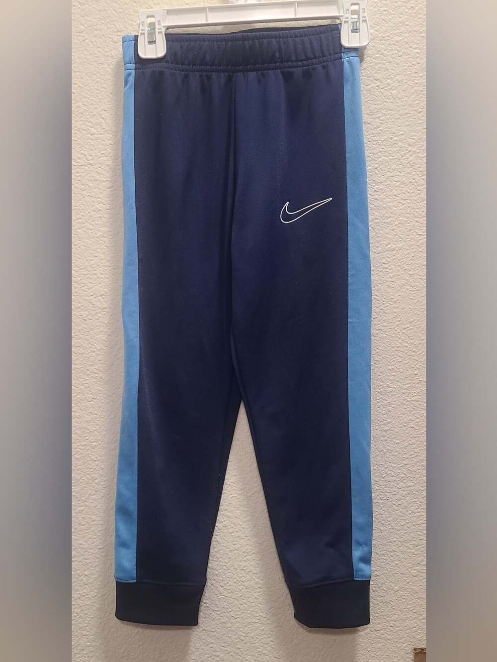Nike Kids' Navy and Light Blue Sweatpants